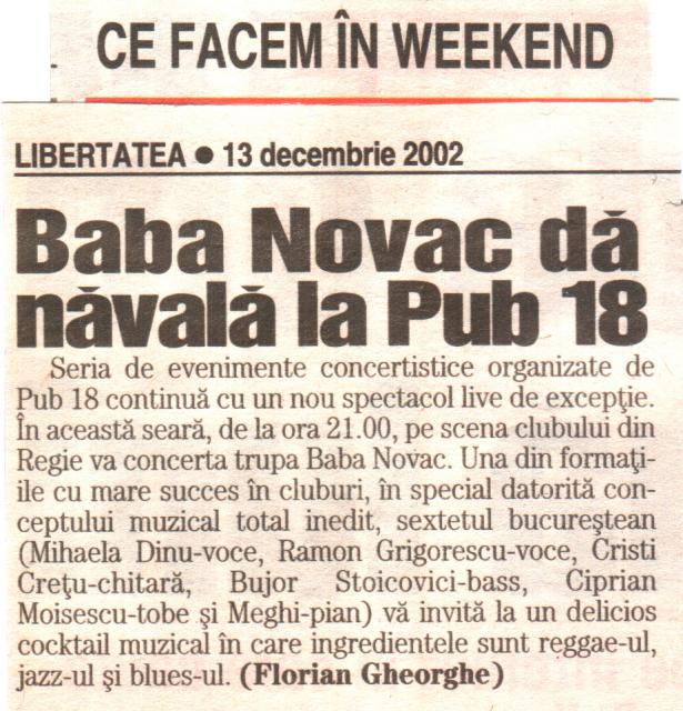 Libertatea - Baba Novac